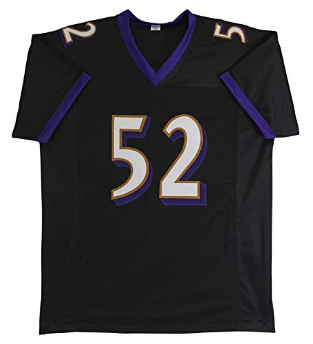 Ray Lewis Authentic Signed Black Pro Style Jersey Autographed PSA Or BAS Wit - 757 Sports Collectibles