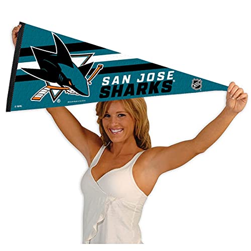 WinCraft San Jose Sharks Pennant - 757 Sports Collectibles