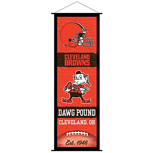 Cleveland Browns Banner and Scroll Sign - 757 Sports Collectibles