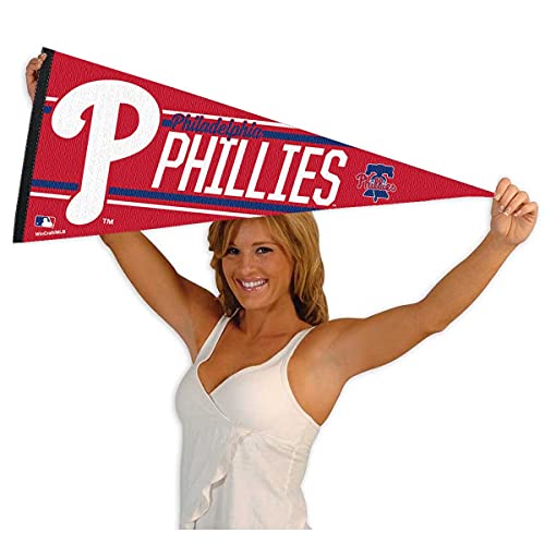 WinCraft Philadelphia Baseball Pennant Flag - 757 Sports Collectibles