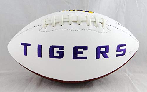 Jamal Adams Autographed LSU Logo Football - JSA Witness Authentication - 757 Sports Collectibles