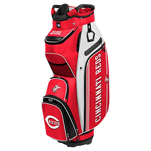 Cincinnati Reds Bucket III Cooler Cart Golf Bag - 757 Sports Collectibles