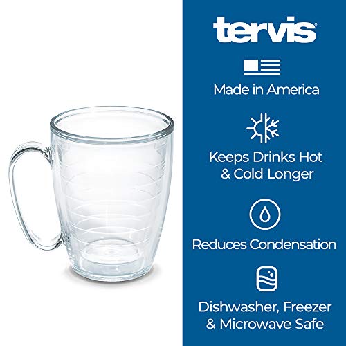 Tervis Made in USA Double Walled NFL New York Jets Insulated Tumbler Cup Keeps Drinks Cold & Hot, 16oz Mug, Primary Logo - 757 Sports Collectibles