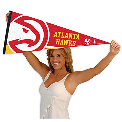 WinCraft Atlanta Hawks Pennant Flag - 757 Sports Collectibles