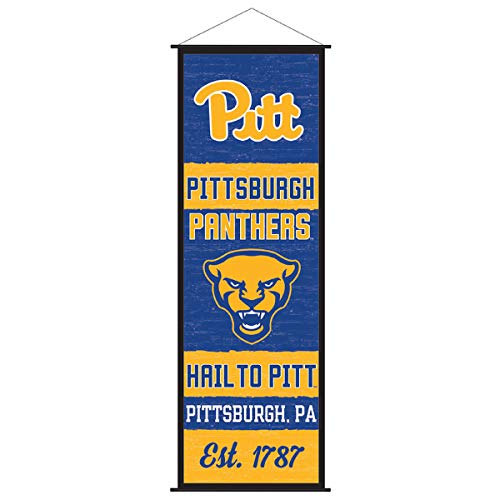 Pittsburgh Panthers Banner and Scroll Sign - 757 Sports Collectibles