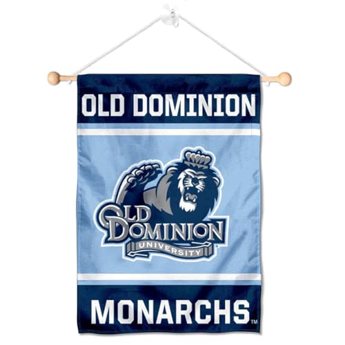 Old Dominion Monarchs Window Wall Banner Hanging Flag with Suction Cup - 757 Sports Collectibles