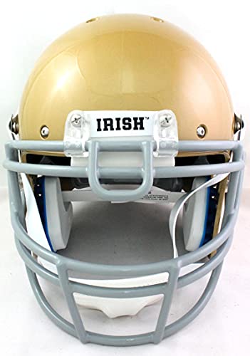 Lou Holtz Autographed Notre Dame Speed Authentic F/S Helmet w/Insc- Beckett W Black - 757 Sports Collectibles