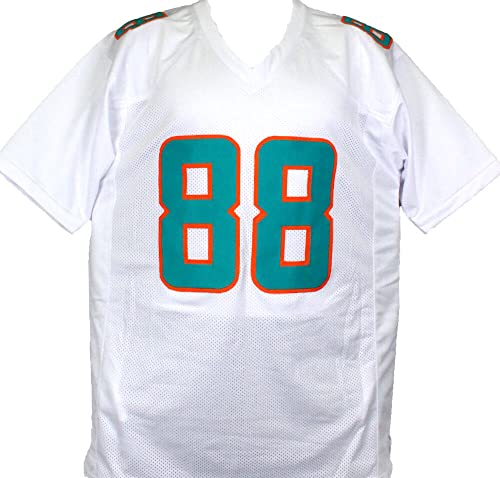 Mike Gesicki Autographed White Pro Style Jersey-Beckett W Hologram Silver - 757 Sports Collectibles