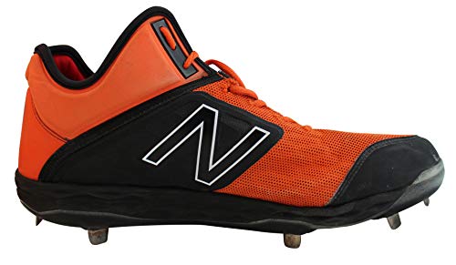 Giants Dereck Rodríguez Authentic Signed Game Used Orange New Balance Cleats BAS - 757 Sports Collectibles