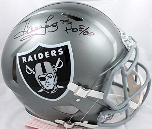 Howie Long Autographed Oakland Raiders F/S Flash Speed Authentic Helmet w/HOF-Beckett W Hologram - 757 Sports Collectibles