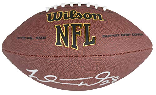 Jaguars Fred Taylor Authentic Signed Wilson Super Grip Nfl Football BAS Witness - 757 Sports Collectibles