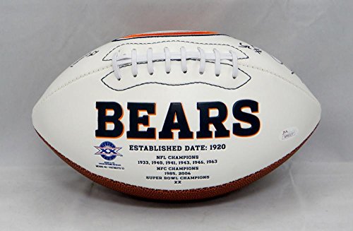 Ka'Deem Carey Autographed Chicago Bears Logo Football W/ Da Bears- JSA W Auth - 757 Sports Collectibles