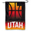 WinCraft Utah Jazz City Edition Double Sided Garden Flag - 757 Sports Collectibles