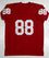 Keith Jackson Autographed Maroon College Style Jersey- JSA Witness Auth - 757 Sports Collectibles