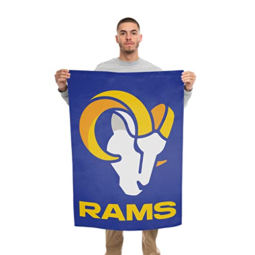 Los Angeles Rams NFL Solid Vertical Flag - 757 Sports Collectibles