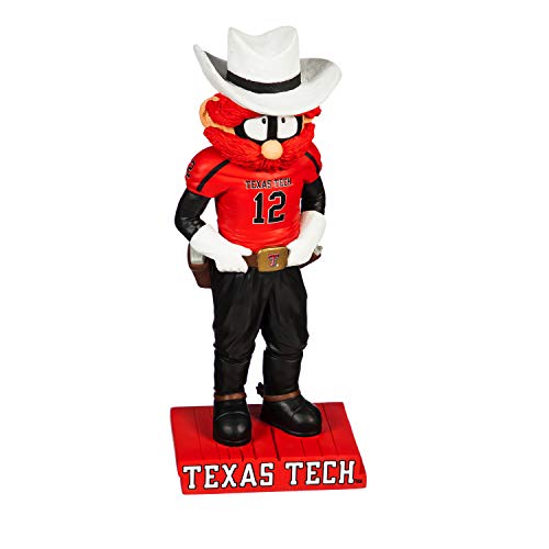 Team Sports America NCAA Texas Tech University Fun Colorful Mascot Statue 12 Inches Tall - 757 Sports Collectibles