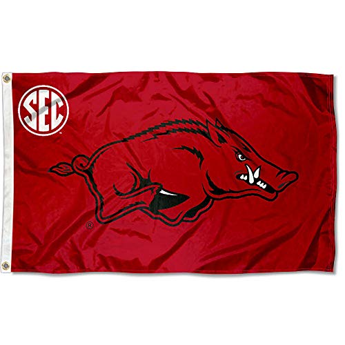 College Flags & Banners Co. Arkansas SEC 3x5 Flag - 757 Sports Collectibles