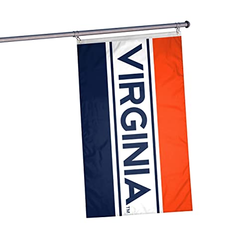 FOCO NCAA Virginia Cavaliers Unisex Double Sided 3' x 5' Team Logo Horizontal Flag, Horizontal 3' x 5', One Size - 757 Sports Collectibles