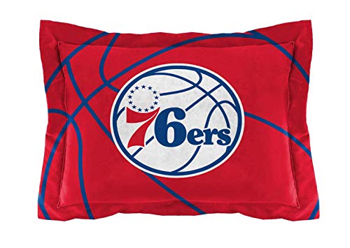 NORTHWEST NBA Philadelphia 76ers Comforter and Sham Set, Full/Queen, Reverse Slam - 757 Sports Collectibles