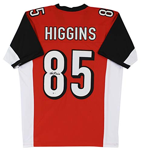 Tee Higgins Authentic Signed Orange Pro Style Jersey Autographed BAS Witnessed - 757 Sports Collectibles