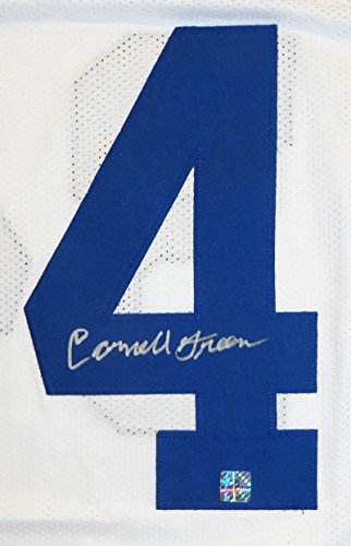 Cornell Green Autographed White Pro Style Jersey - The Jersey Source Auth 4 - 757 Sports Collectibles