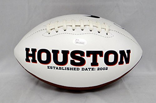 Lamar Miller Autographed Houston Texans Logo Football- JSA Witnessed Auth - 757 Sports Collectibles