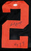 Earl Campbell Autographed Black College Style Jersey W/HT- JSA Witnessed Black - 757 Sports Collectibles