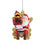 FOCO Arizona Cardinals NFL Mascot On Santa's Lap Ornament - Big Red - 757 Sports Collectibles