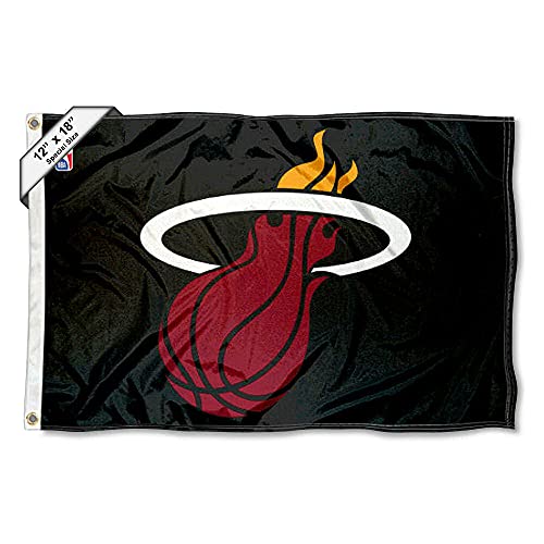 WinCraft Miami Heat Boat Marine and Golf Cart Flag - 757 Sports Collectibles