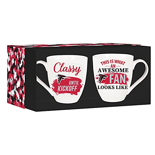 Team Sports America Atlanta Falcons, Ceramic Cup O'Java 17oz Gift Set - 757 Sports Collectibles