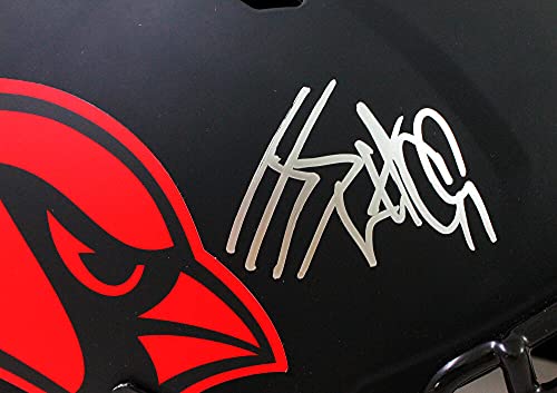 JJ Watt Autographed Arizona Cardinals F/S Eclipse Authentic Helmet - JSA W Auth Silver - 757 Sports Collectibles