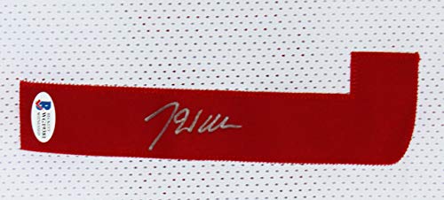 John Wall Authentic Signed White Pro Style Jersey Autographed BAS Witnessed - 757 Sports Collectibles