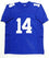 Y.A. Tittle Autographed Blue Pro Style Jersey W/HOF- JSA W Authenticated Up 4 - 757 Sports Collectibles