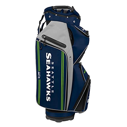 Team Effort WinCraft Seattle Seahawks Bucket III Cooler Cart Golf Bag - 757 Sports Collectibles