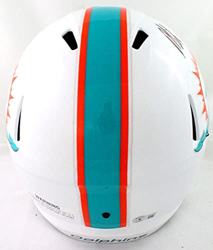 Mike Gesicki Autographed Miami Dolphins Speed F/S Helmet- Beckett W Black - 757 Sports Collectibles