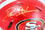 Deion Sanders Autographed 49ers Flash Mini Helmet-Beckett W Hologram Gold - 757 Sports Collectibles