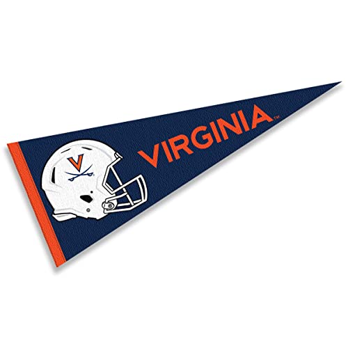 Virginia Cavaliers Football Helmet Pennant - 757 Sports Collectibles