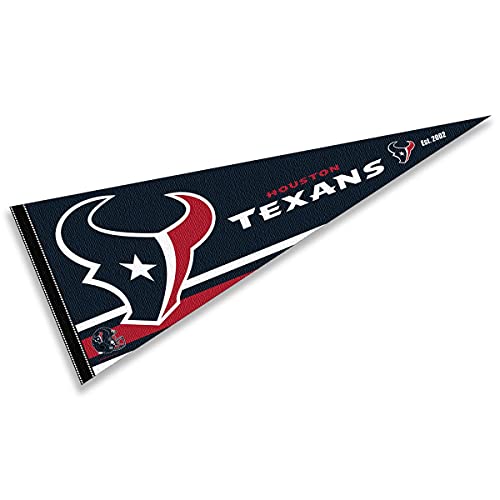 WinCraft Houston Texans Pennant Banner Flag - 757 Sports Collectibles