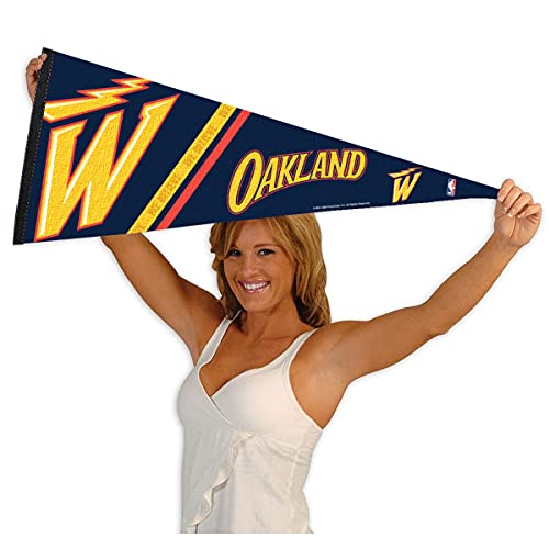 WinCraft Golden State Warriors City Edition Pennant Flag - 757 Sports Collectibles