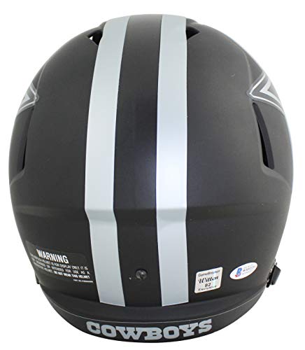 Cowboys Jason Witten Signed Eclipse Full Size Speed Rep Helmet BAS Witnessed - 757 Sports Collectibles