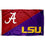 Alabama vs LSU House Divided 3x5 Flag Rivalry Banner - 757 Sports Collectibles