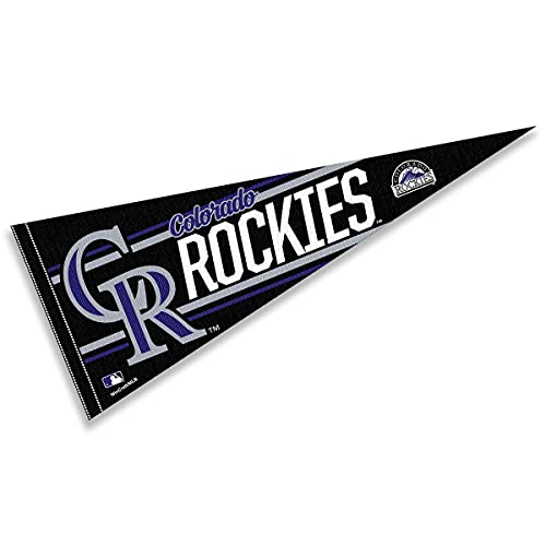 WinCraft Colorado Rockies Large Pennant - 757 Sports Collectibles