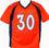 Phillip Lindsay Autographed Orange Pro Style Jersey w/Insc.-Beckett W Hologram - 757 Sports Collectibles