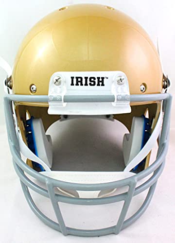 Lou Holtz Autographed Notre Dame Speed Full Size Helmet w/NAT- Beckett W Black - 757 Sports Collectibles