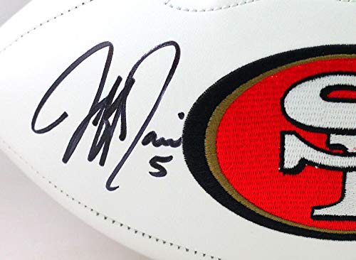 Jeff Garcia Autographed San Francisco 49ers Logo Football- Beckett W Authenticated - 757 Sports Collectibles