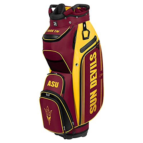 Arizona State Sun Devils Bucket III Cooler Cart Golf Bag - 757 Sports Collectibles