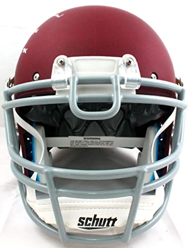 Johnny Manziel Autographed Texas A&M Schutt F/S Authentic Helmet W/6 Insc-Beckett W Hologram White - 757 Sports Collectibles