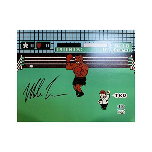 Mike Tyson Autographed 11x14 Photo - BAS COA - 757 Sports Collectibles