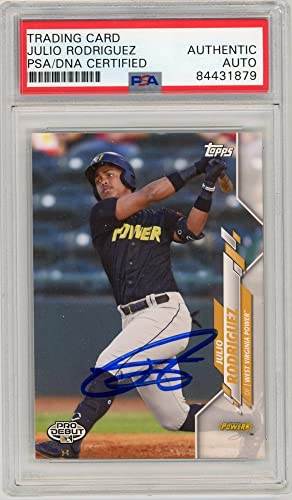 Julio Rodriguez 2020 Topps Pro Debut Autographed Card #PD-111 - PSA/DNA - 757 Sports Collectibles