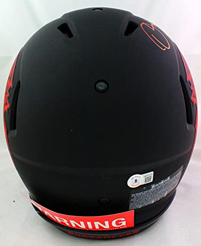 Derrick Brooks Signed Bucs Authentic Eclipse Speed FS Helmet w HOF-Beckett WRed - 757 Sports Collectibles